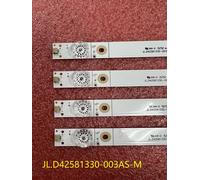 kit 4 PCS For 1 TV Kit 4pcs 8LED LED bande de rétro-éclairage Pour HISENSE H43A6100 43H6E JL.D42581330-003AS-M HISENSE43-4X8 43RGE JHD425S1U51 Nipseyteko