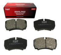 Kit 4 Plaquettes De Frein Arrière HART Pour IVECO DAILY VI Plateforme/Châssis