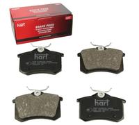 Kit 4 Plaquettes De Frein HART Arrières Pour DS DS3 Cabriolet (SB_) 1.2