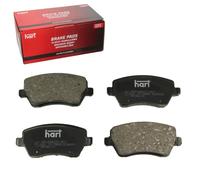 Set 4 Plaquette de Frein HART Premium Avant pour Renault Clio III Hatchback -