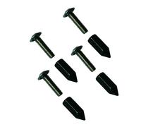 Kit 4 pointes standards crampons d'alpinisme TSL Noir TU