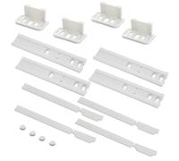 Kit 4 rails porte réfrigérateur compatible avec Ariston C00312150