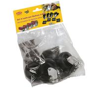 Kit 4 roues Kerbl Gulliver Touring (x1) Noir TU