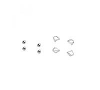 KIT 4 VIS DE PLATEAU SRAM XX1 1V ALUMINIUM GRISES - 11.6918.001.000 -