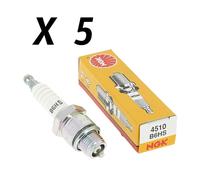 Kit 5 Bougies Ngk B6Hs Piaggio Ciao Si 50 Bravo Boxer Grillo Boss À Pas Court