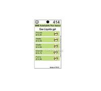 Kit 5 buses de cuisine gaz GPL 8 Mo Ariston Rex plan de cuisson 4 feux + four diamètre 8 mm