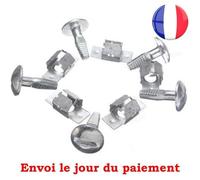 Kit 5 Clips + 5 Vis de Fixation Protection Sous Moteur pour Peugeot et Citroen ©topalli