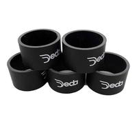 Kit 5 entretoises DEDA carbone 1" 1/8 H 20mm