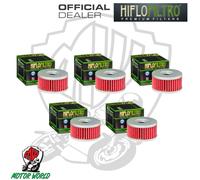 Kit 5 Filtres à Huile Hiflo HF136 pour BETA 350 2001-2012