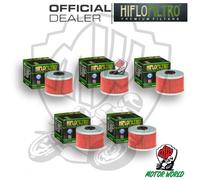 Kit 5 Filtres Huile HifloFiltro HF116 Pour Honda CRF 150 R 2017-2021