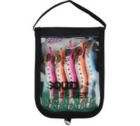 ZACK Kit 5 turluttes poissons 12 à 15 cm, 15 à 22 g, Gris G