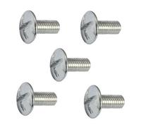 KIT 5 VIS CARTER PEUGEOT 103 VIS EMPREINTE CROIX PGT MOBYLETTE