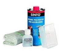 Résine polyester - pour réparer et consolider - multi-supports - 500g SINTO