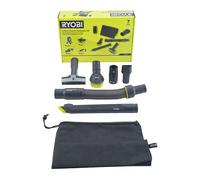 Ryobi - Kit accessoires aspirateur RAKVA04 - 6 pièces pour voiture - compatible aspirateurs Ryobi