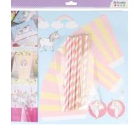 Kit 6 Boîtes À Popcorn À Décorer - Papier - Rainbow