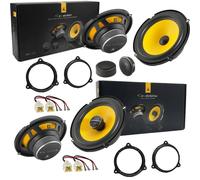 JL-Audio Enceinte coaxiale 2 voies C1-650X 16 cm (165 mm) Jaune 4 Ω 50 W