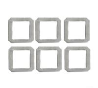 Kit 6 Chiffons Robot pour ecovacs W880 W860 Kit 6 Chiffons Robot(6pcs) | Microfibre dense, absorption eau maximale, élimine graisse et traces, compatible W920 W850, lavable machine