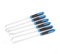 Kit 6 Crochets Extraction Joint pour spi Auto Kit 6 Crochets | 6 variées, extraction précise, usage automobile, acier , confortable