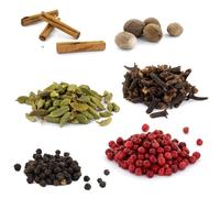 Kit 6 épices à moudre bio Aromandise