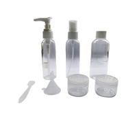 Urban Factory – Kit 6 flacons de voyage Travelee transparent