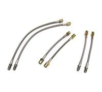 Kit 6 Flexibles de frein Aviation GOODRIDGE pour Golf 1 & 2 à Disques