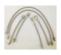 Kit 6 Flexibles de frein aviation GOODRIDGE pour Volkswagen Corrado G60 et2,0 16S