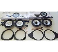 Kit 6 haut-parleurs Alpine pour Fiat 500 ans de 2008 à 2015 avant et arrière