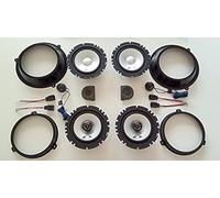 Kit 6 haut-parleurs Alpine pour Fiat Panda Avant et Arrière 2002-2011