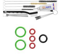 KIT 6 JOINTS ENTRETIEN RACCORD LAITIER RÉSERVOIR LAIT TUYAU EMBRAYAGE MACHINE A CAFÉ REMPLACEMENT COMPATIBLE AVEC DELONGHI ESAM ECAM ETAM PRIMADONNA DINAMICA AUTENTIA MAGNIFICA EN LATTISSIMA ETC…