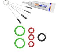 KIT 6 JOINTS ENTRETIEN RACCORD LAITIER RÉSERVOIR LAIT TUYAU EMBRAYAGE MACHINE A CAFÉ REMPLACEMENT COMPATIBLE AVEC DELONGHI ESAM ECAM ETAM PRIMADONNA DINAMICA AUTENTIA MAGNIFICA EN LATTISSIMA ETC…
