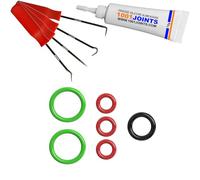 KIT 6 JOINTS ENTRETIEN RACCORD LAITIER RÉSERVOIR LAIT TUYAU EMBRAYAGE MACHINE A CAFÉ REMPLACEMENT COMPATIBLE AVEC DELONGHI ESAM ECAM ETAM PRIMADONNA DINAMICA AUTENTIA MAGNIFICA EN LATTISSIMA ETC…