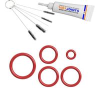 KIT 6 JOINTS ENTRETIEN SOUPAPE VALVE DE SUPPORT ET D’ÉCOULEMENT EMBOUT TUBULURE MACHINE À CAFÉ REMPLACEMENT COMPATIBLE AVEC PHILIPS SAECO SPIDEM GAGGIA ETC…