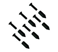 Kit 6 pointes standards crampons d'alpinisme TSL Noir TU