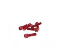 Kit 6 tornil Los Vicma M6 x 20 Rojo
