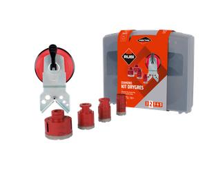 Kit 6 trépans diamantés DRYGRES - M14 Ø 6, 8, 20, 35, 50 et 68 mm - RUBI - 50996