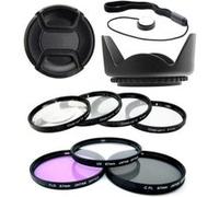 Kit 67mm 7 Filtres: UV CPL FLD + 4 Macro Close-Up, Pare Soleil + Lens Cap et Cap keeper pour PowerShot SX530 HS, CANON, SX520 HS, SX60 HS, SX50 HS, SX40 HS, SX30 IS, SX20 IS, SX10 IS, SX1 IS. G
