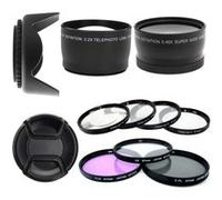 Kit 67mm - Convertisseur Telephoto et Grand Angle + Pare Soleil + Filtres UV CPL FLD et Macro Close-Up + Lens Cap pour PowerShot SX530 HS, CANON, SX520 HS, SX60 HS, SX50 HS, SX40 HS, SX30 IS, SX20 IS,