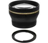 Kit 67MM Objectif Grand Angle 0,43x avec Fixation Macro Inclut Housse et Couvercles d'objectif + Anneau Adaptateur pour Filtres et Canon SX50 SX30 SX60