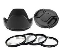 Kit 67mm Pare Soleil et Lens Cap + 4 Filtres Close Up pour PowerShot SX530 HS, CANON, SX520 HS, SX60 HS, SX50 HS, SX40 HS, SX30 IS, SX20 IS, SX10 IS, SX1 IS. G