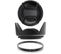 Kit 67mm Protecteur Filtre UV, Paresoleil et Cache de protection pour PowerShot SX530 HS, CANON, SX520 HS, SX60 HS, SX50 HS, SX40 HS, SX30 IS, SX20 IS, SX10 IS, SX1 IS. G