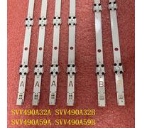 Kit 6pcs For 1 TV Kit 6pcs LED Rétro-Éclairage Pour TE49283N25F1C10D JVC LT-49C790 LT49V4200 LT-49C670 49AO4USB D49F283M3CI D49F279N3CW VES490UNDS-2D-N13 Nipseyteko