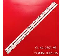 Kit 6pcs For 2 TV CL-40-D307-V3 UBE12F01YT00S42S01231 UCF12F01YT00S3YF7896 TPV400LA-HM06 40 ""TPT400LA-HM06 SC1F TW TPV 40PFL5708/F7 40PFT4109 ""Nipseyteko