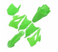 Kit 7 Carénages POLISPORT Gris Pour Kawasaki 85 KX RA 2022-2022