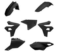 Kit 7 Carénages POLISPORT Noir Pour Suzuki 400 DR Z S 2000-2008