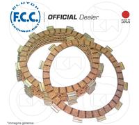 Kit 7 Disques D'Embrayage Garnis Fcc Suzuki Sv S 400 2001