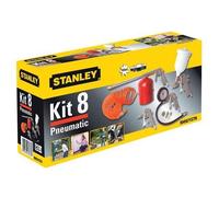 Kit 8 accessoires pneumatiques en carton STANLEY 9045671STN
