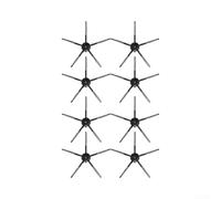 Kit 8 Brosses 5 Bras pour Coins et Bords de pour sol Kit 8 Brosses | Compatibilité totale pour xiaomi, pour roborock S7, pour s8, pour t6, P10, G10S, pour g20, pour mijia pour 1s, ajustement
