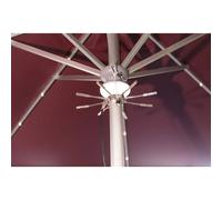 O'Fresh - Kit brumisateur parasol haute pression 8 buses pied central anti-gouttes
