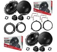 Kit 8 Enceintes Pioneer Avant Et Arrière Pour Peugeot 208 Depuis 2012