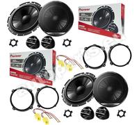 Kit 8 Enceintes Pioneer Avant Et Arrière Pour Alfa Romeo 159